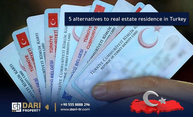 5 Alternatives to real estate residence in Turkey